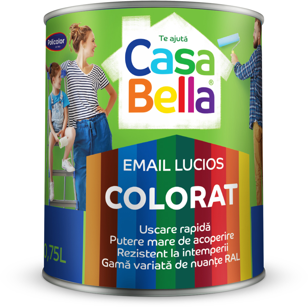 Email uscare rapida, CasaBella interior/exterior, gri, 750 ml