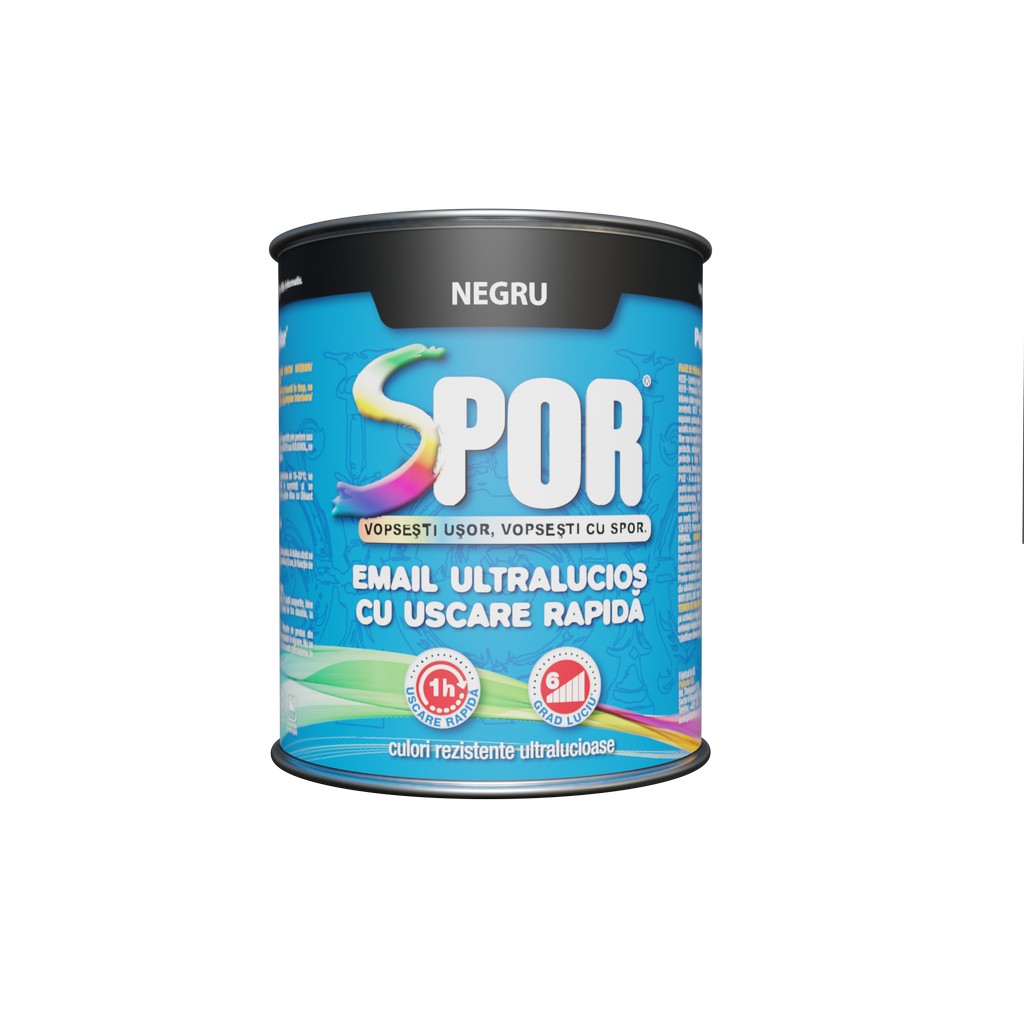 Email negru 2.5l  Spor