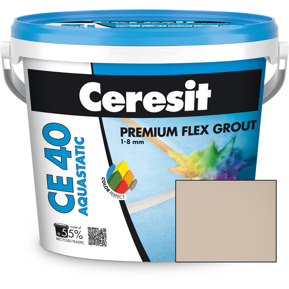Chit de rosturi gresie si faianta CERESIT CE40, Bahama, interior/exterior, 5 kg