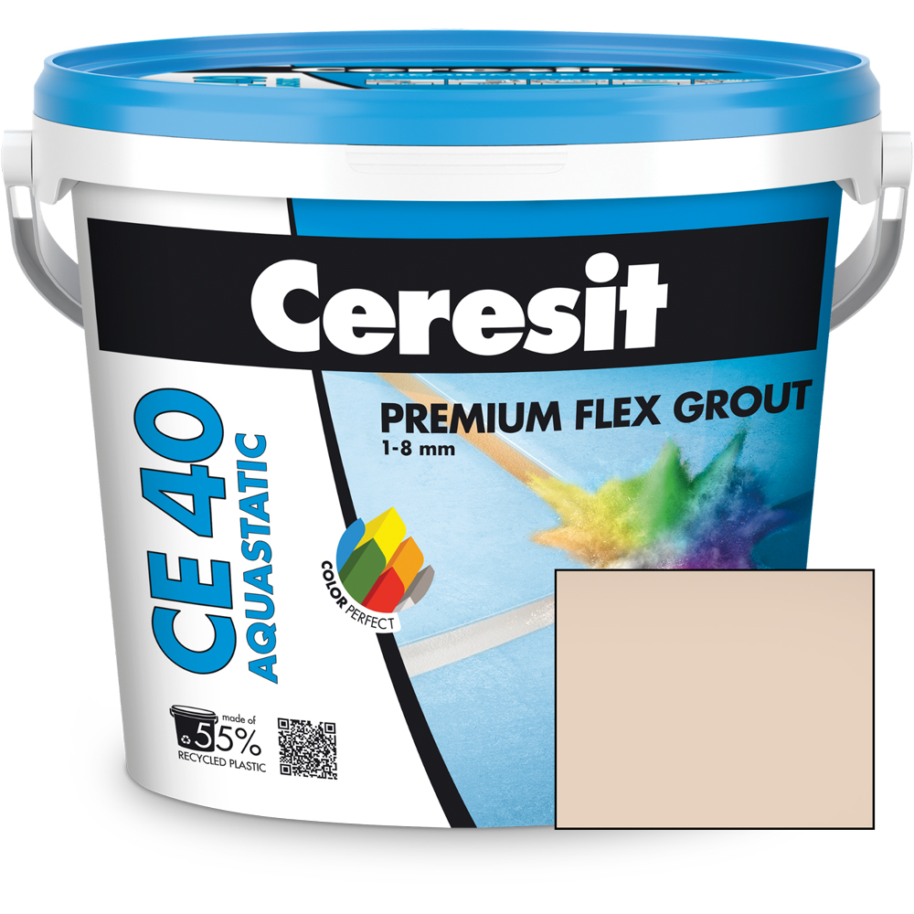 Chit de rosturi gresie si faianta CERESIT CE40, Natura, interior/exterior, 5 kg kg