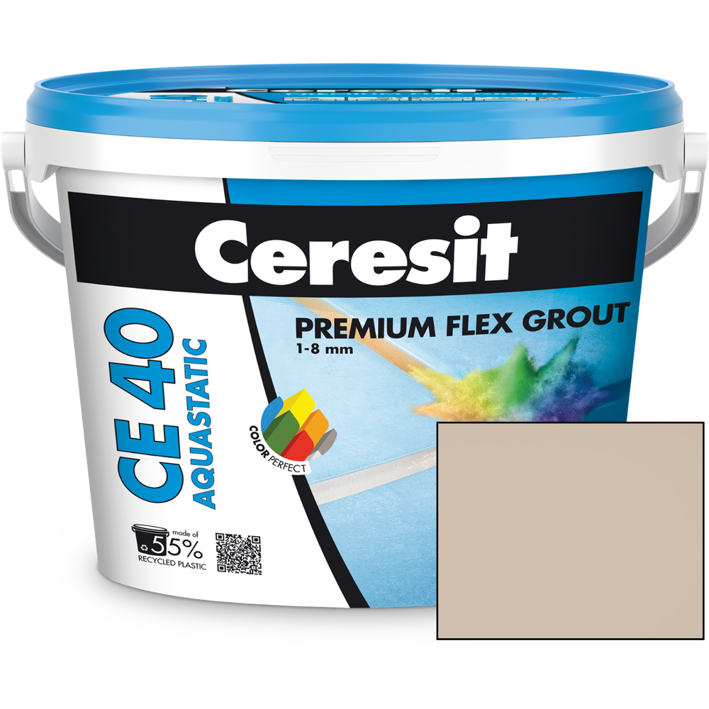 Chit de rosturi gresie si faianta CERESIT CE40, Bahama, interior/exterior, 2 kg