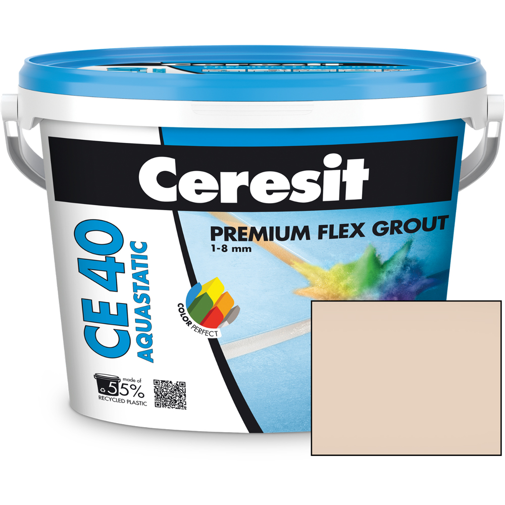 Chit de rosturi gresie si faianta CERESIT CE40, Natura, interior/exterior, 2 kg