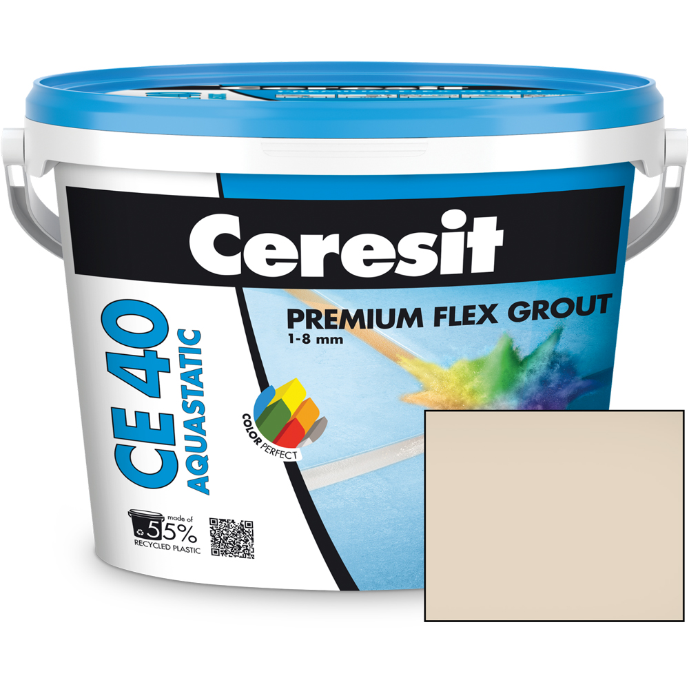 Chit de rosturi gresie si faianta CERESIT CE40, Jasmine, interior/exterior, 2 kg