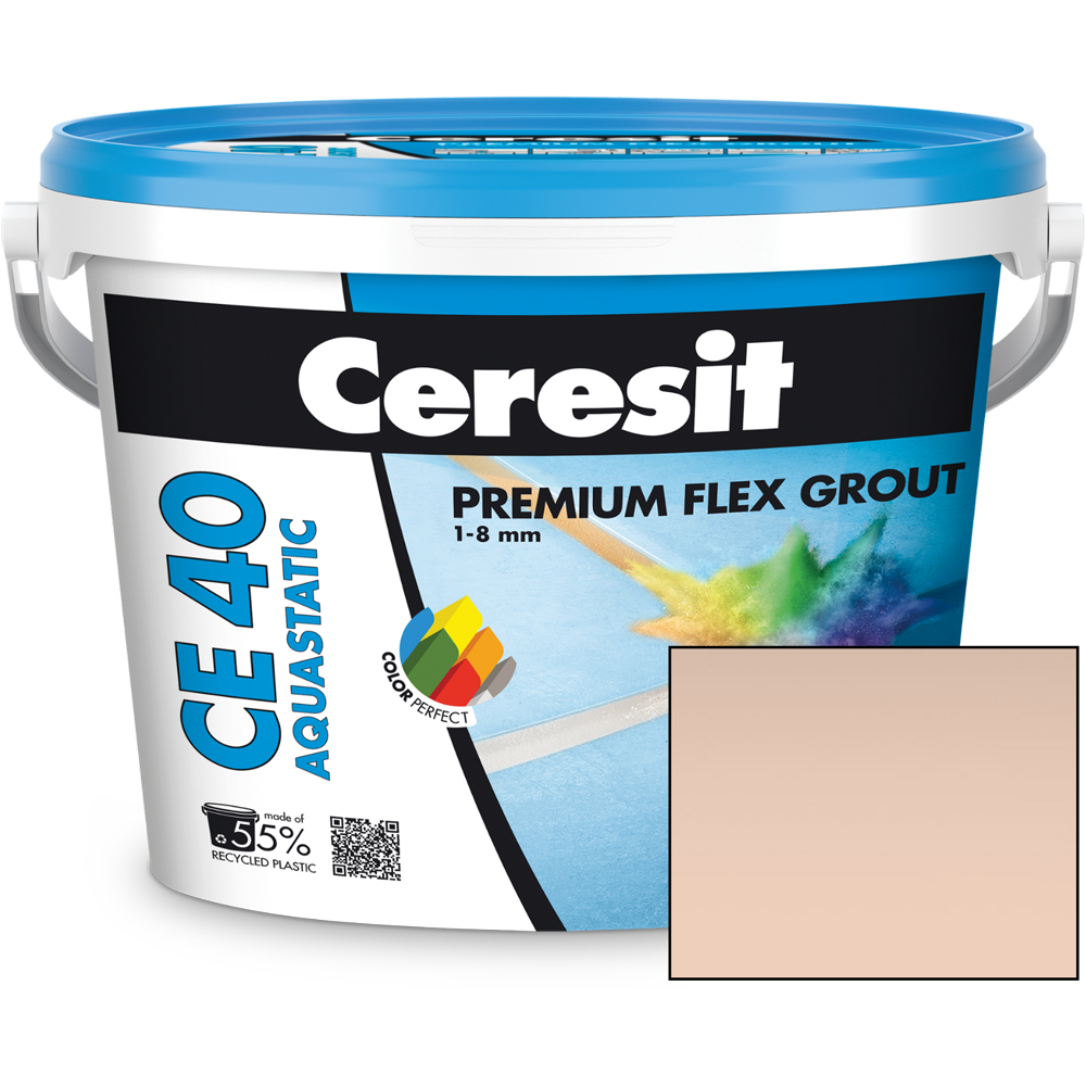 Chit de rosturi gresie si faianta CERESIT CE40, Cream, interior/exterior, 2 kg