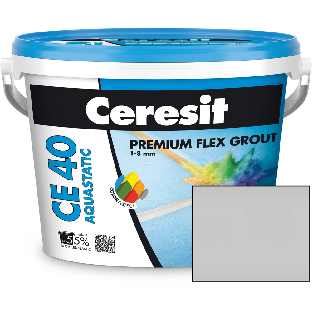 Chit de rosturi gresie si faianta CERESIT CE40, Manhattan, interior/exterior, 2 kg