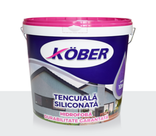 Tencuiala siliconata, 25 Kg, sahara  Kober