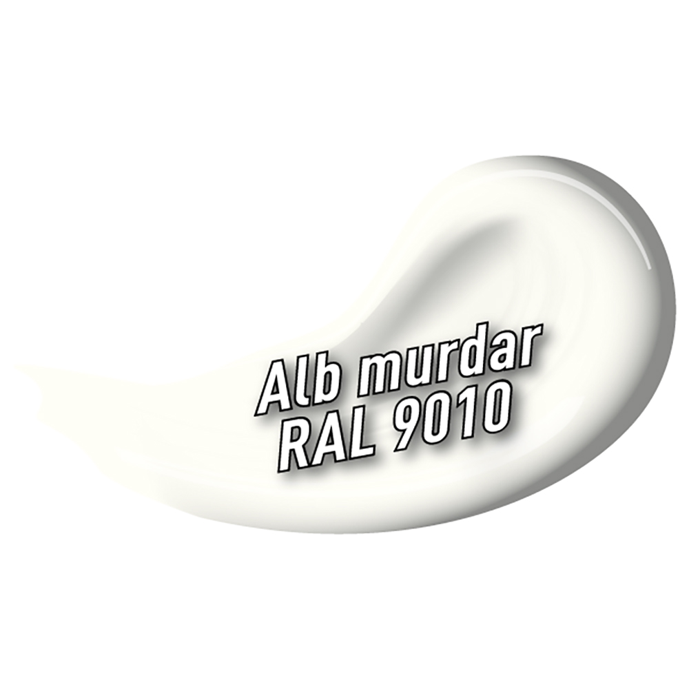 Email DANKE Uscare rapida RAL 9010, 2.5L, alb murdar