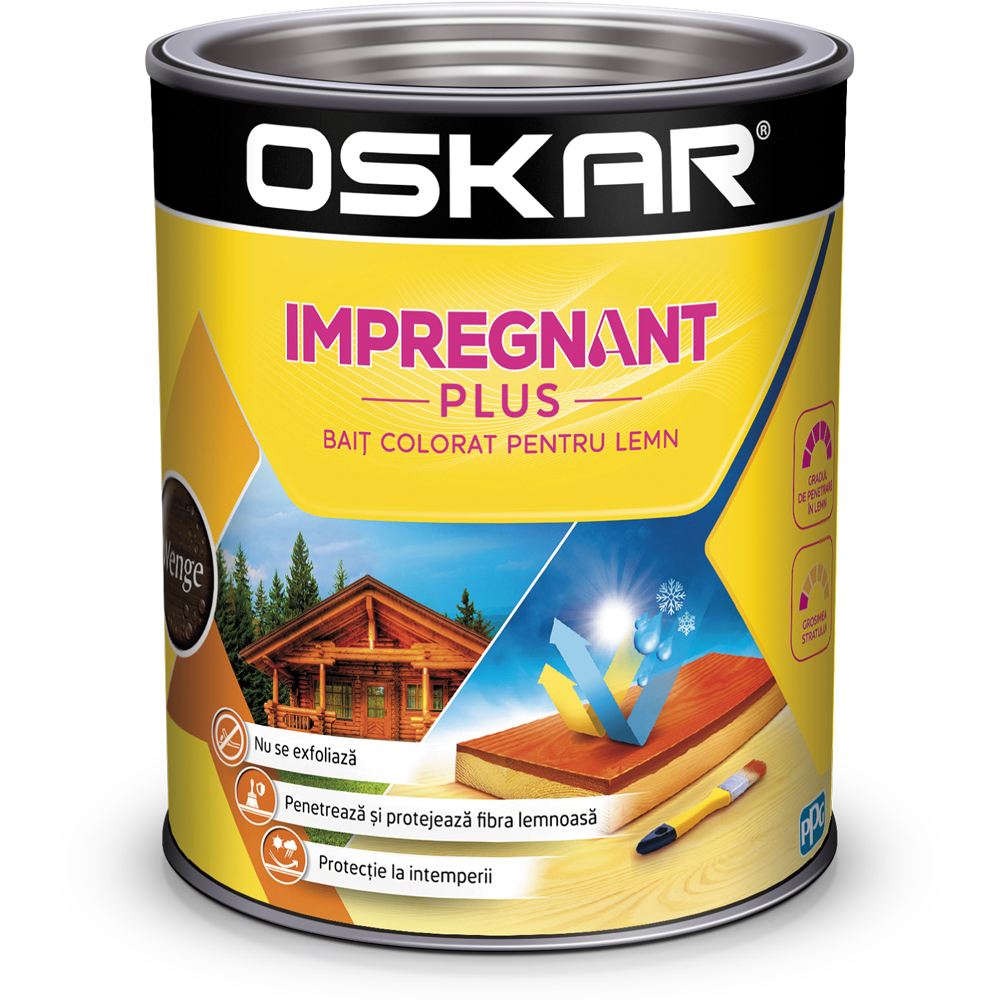 Bait OSKAR Impregnant Plus, wenge, 2.5L