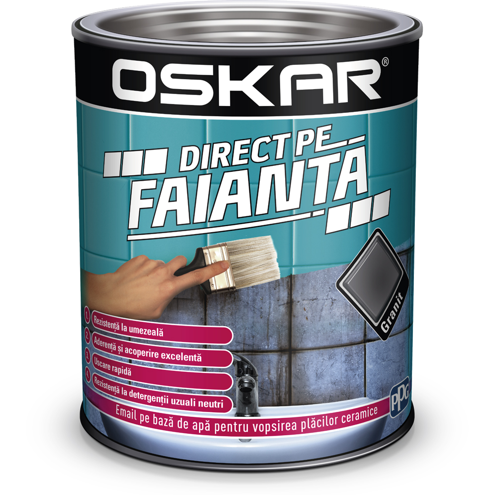 Email OSKAR Direct pe faianta, granit, 0.6L