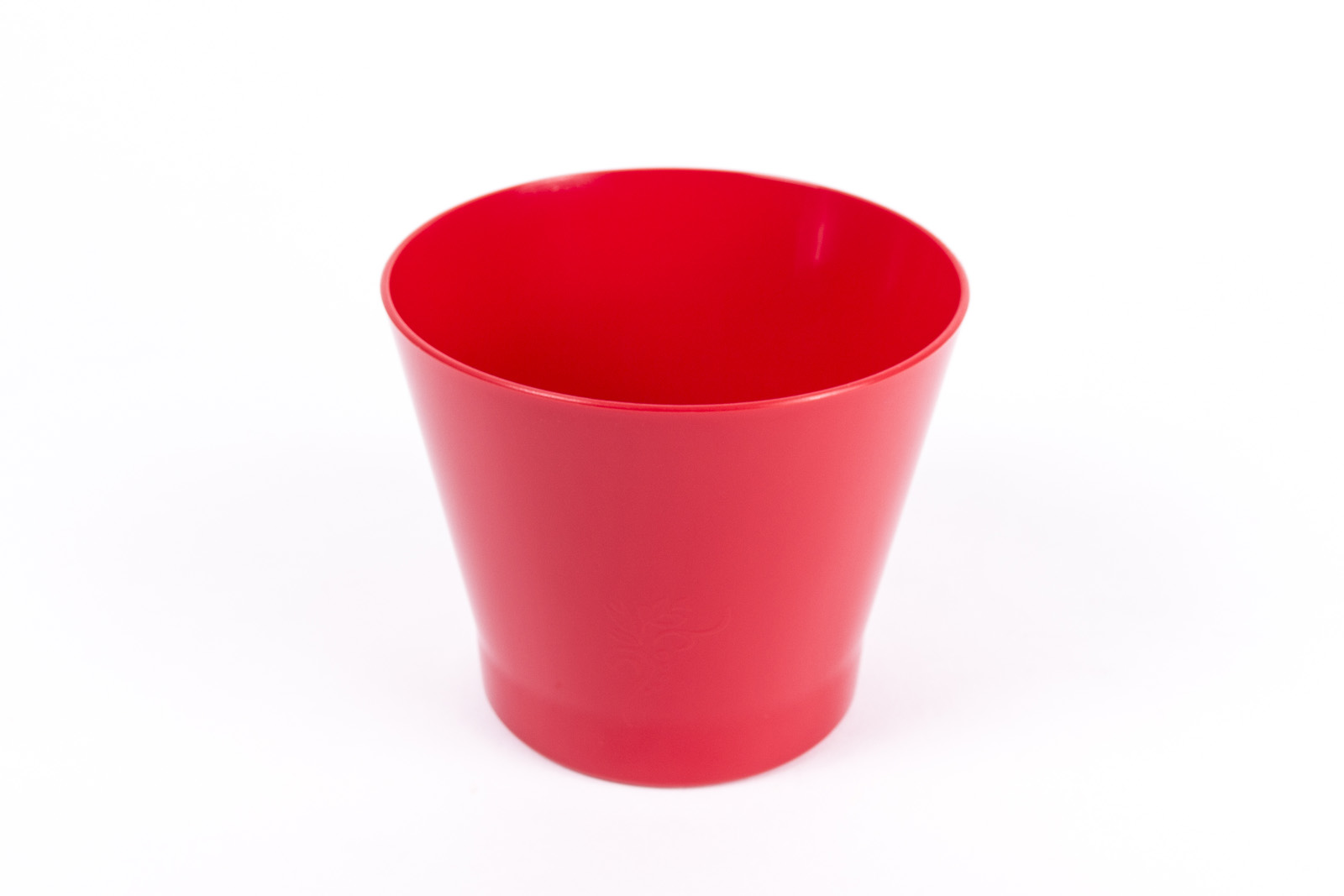 Ghiveci flori HARPLAST Zinnia, plastic, D 9.5 cm, rosu