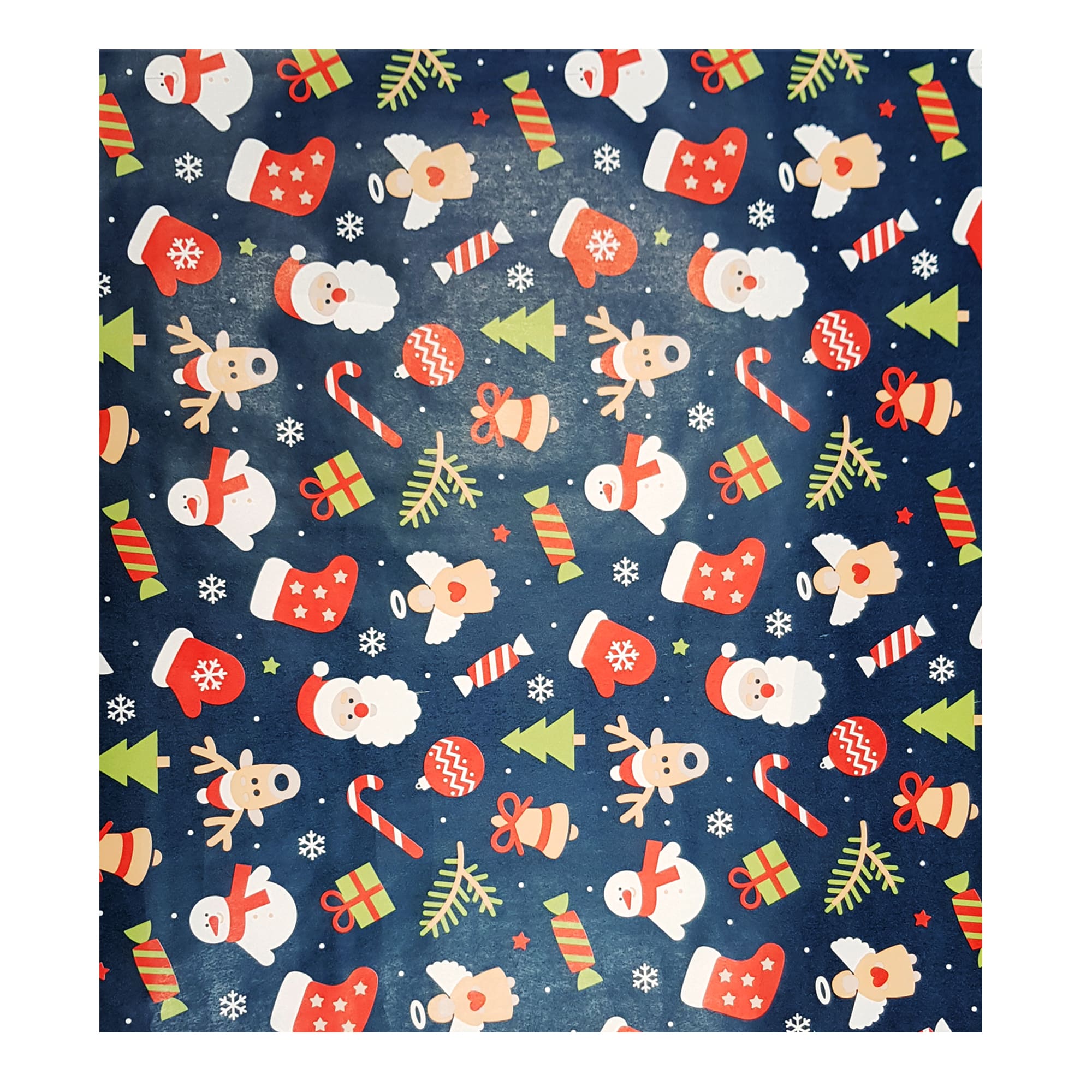Hartie ambalaj cu tematica Craciun, 70 x 200 cm, multicolor, diverse modele