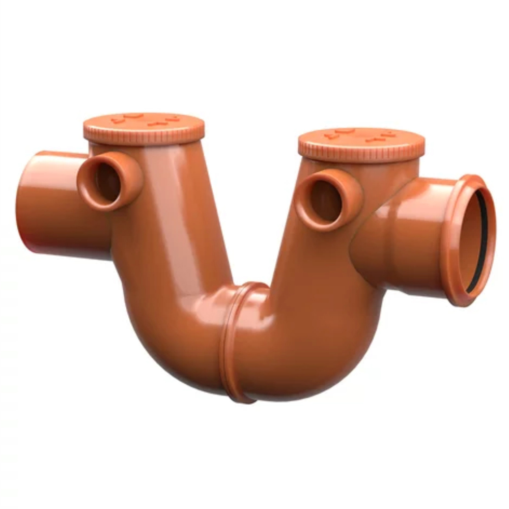 Sifon vizitabil VALROM VALPlast, PVC, D 110 mm