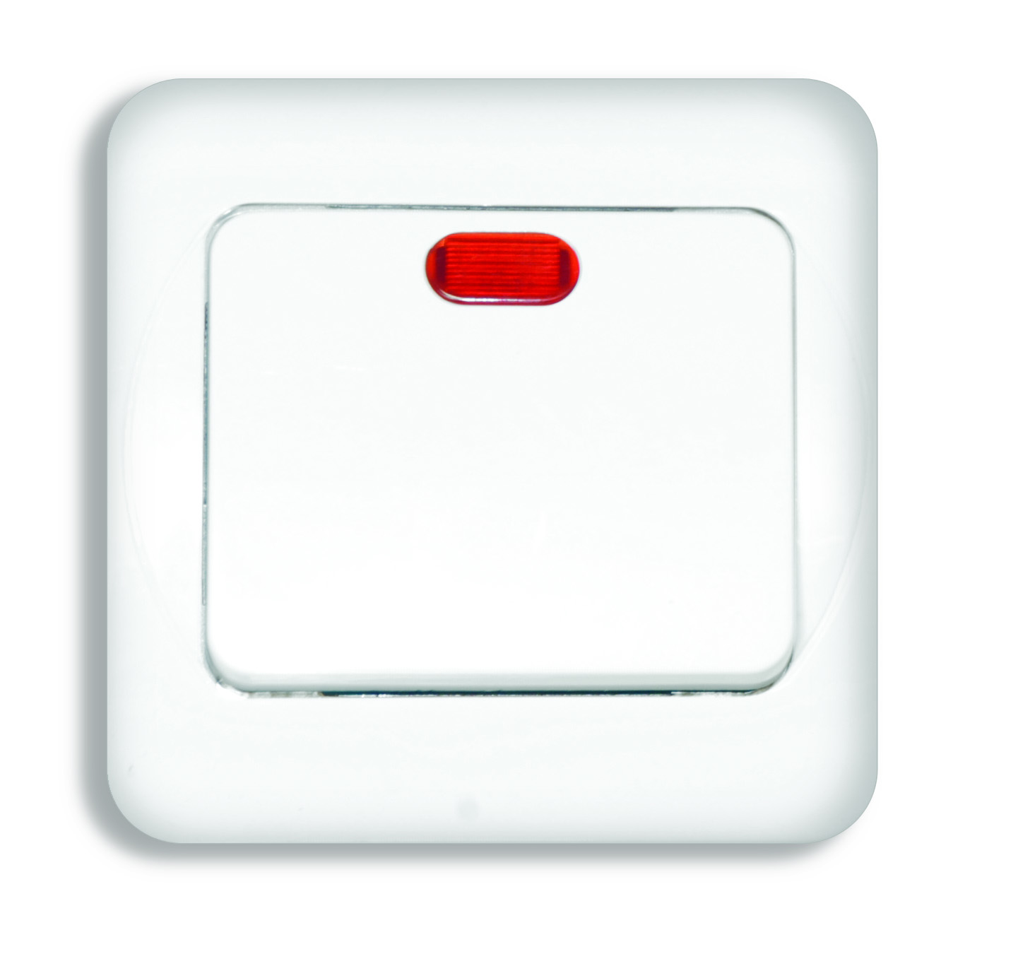 Intrerupator simplu, cu LED, 10 A   Practic
