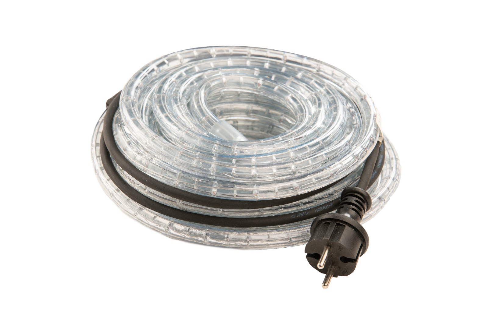 Instalatie Craciun Tub luminos 720 becuri, 20 m, 13 mm, IP44, alimentare inclusa, lumina alba