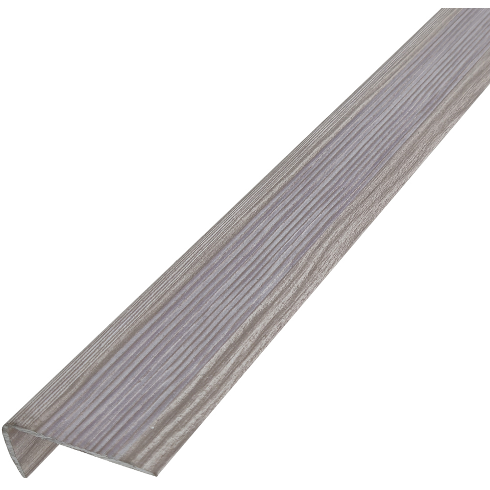 Profil trecere PM660704-N, aluminiu, 120 x 4 x 2.5 cm, gri deschis