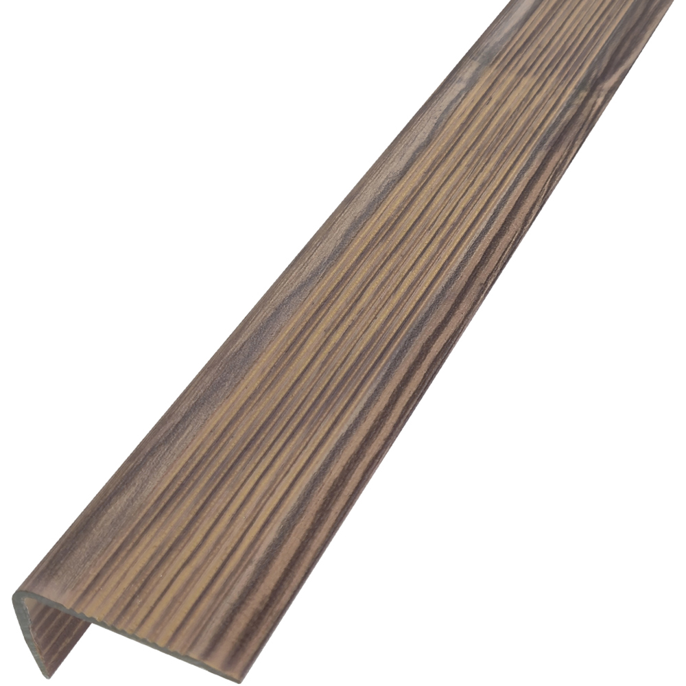 Profil trecere PM660028-N, aluminiu, 120 x 4 x 2.5 cm, gri caffe