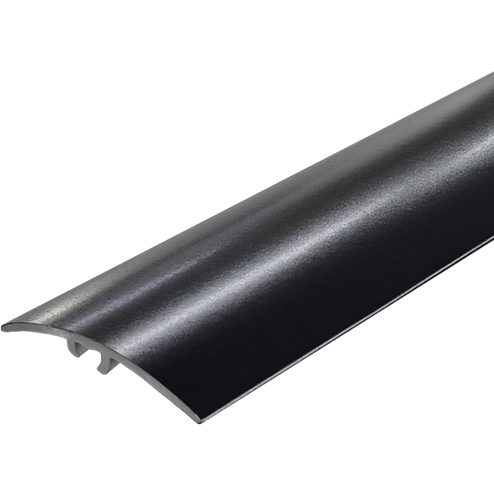 Profil trecere PM03378, aluminiu, 270 x 4.1 x 1.3 cm, negru