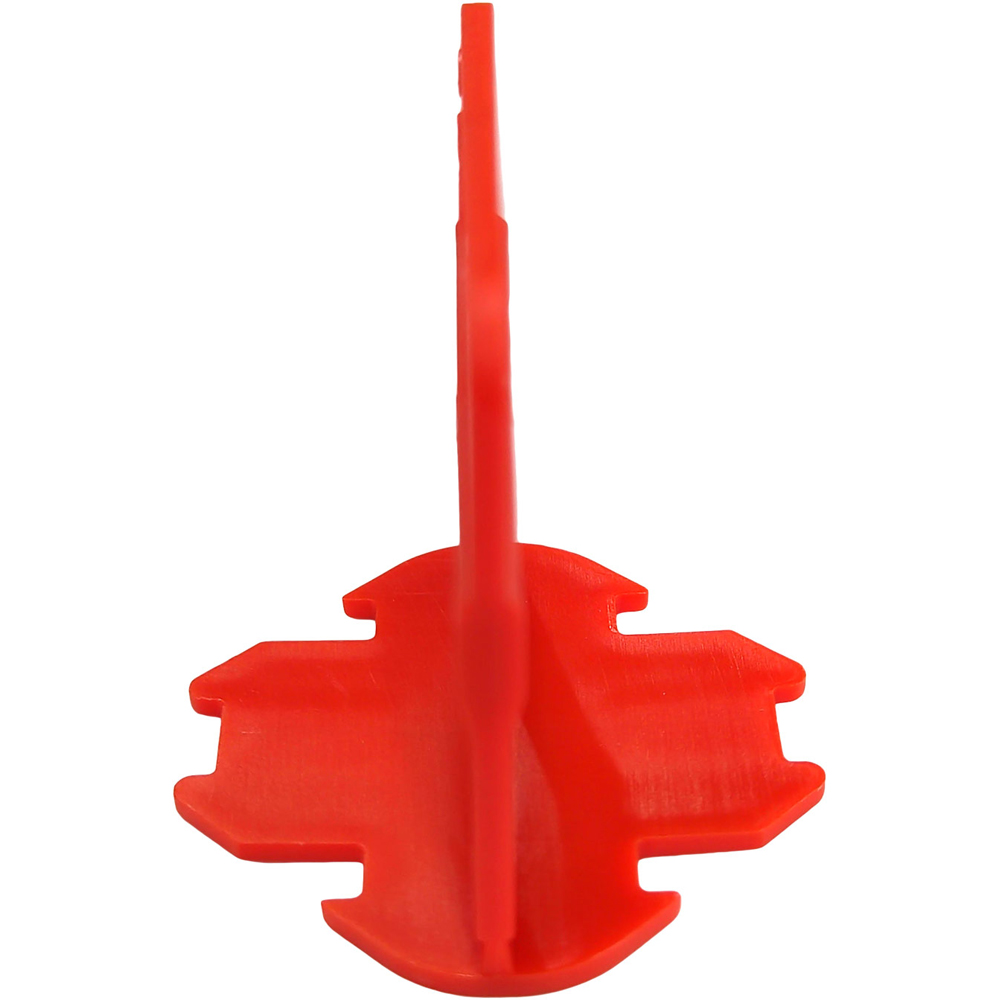 Distantiere nivelare placi ceramice ARTGRESO, 2mm, 100buc, rosu