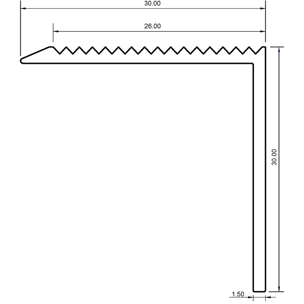 Profil trecere PM88782-N, aluminiu, 90 x 3 x 3 cm, auriu
