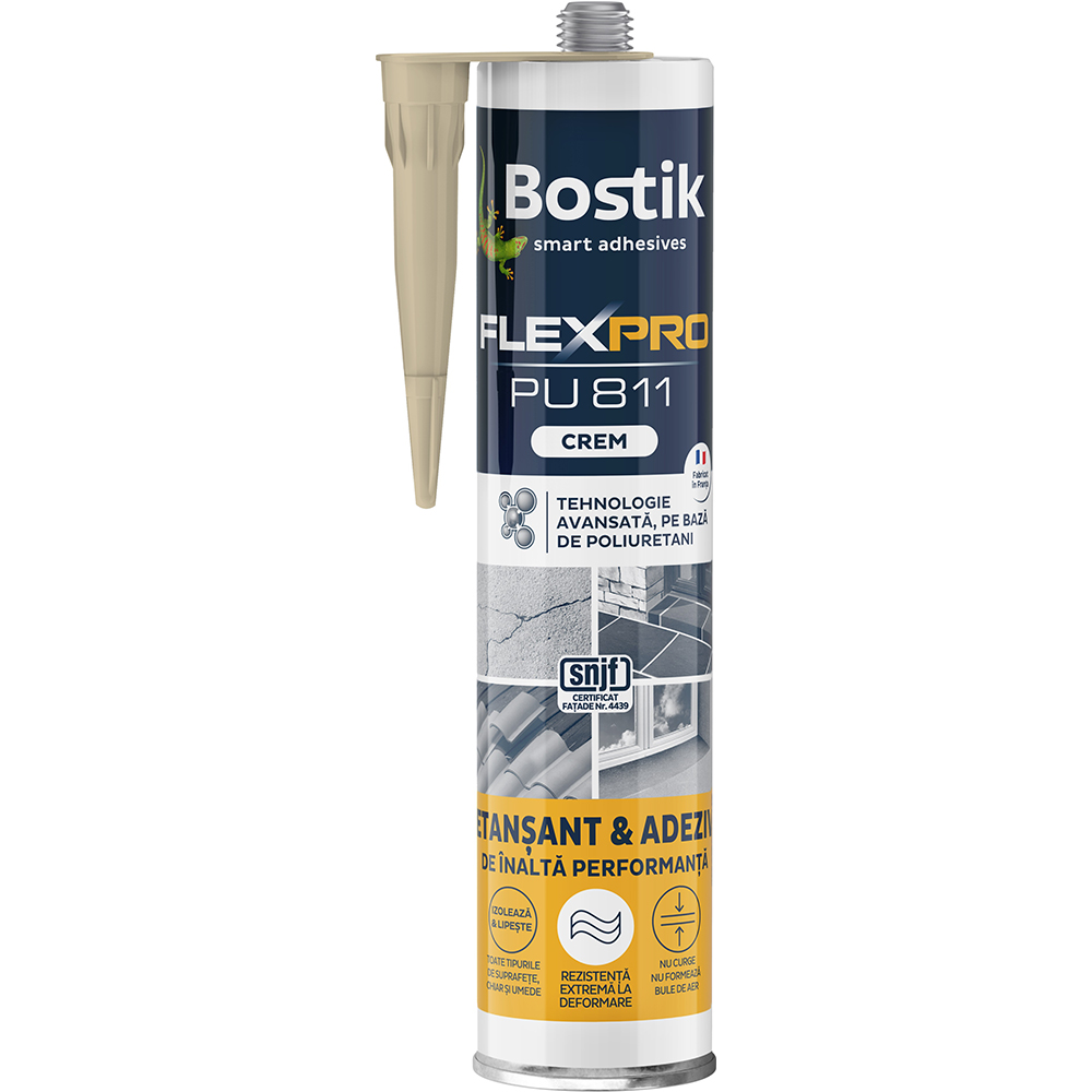 Etansant BOSTIK FlexPro PU 811, crem, 300 ml