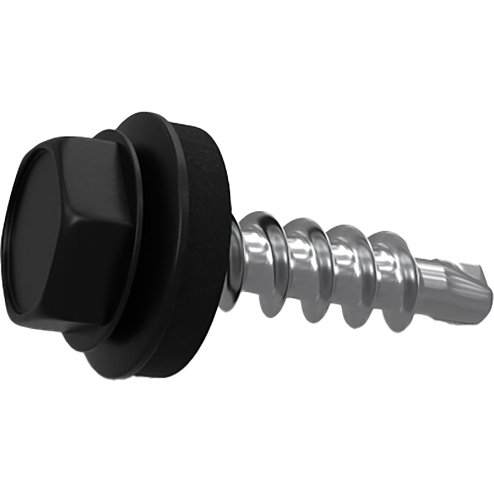 Surub autoforant pentru lemn SMART, 4.8 x 19 mm, 250 buc, negru