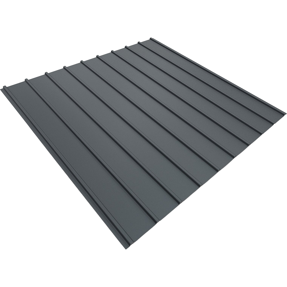 Tabla cutata H12 SMART, 0.4 mm, 1.142 x 2 m, gri, RAL 7016 mat