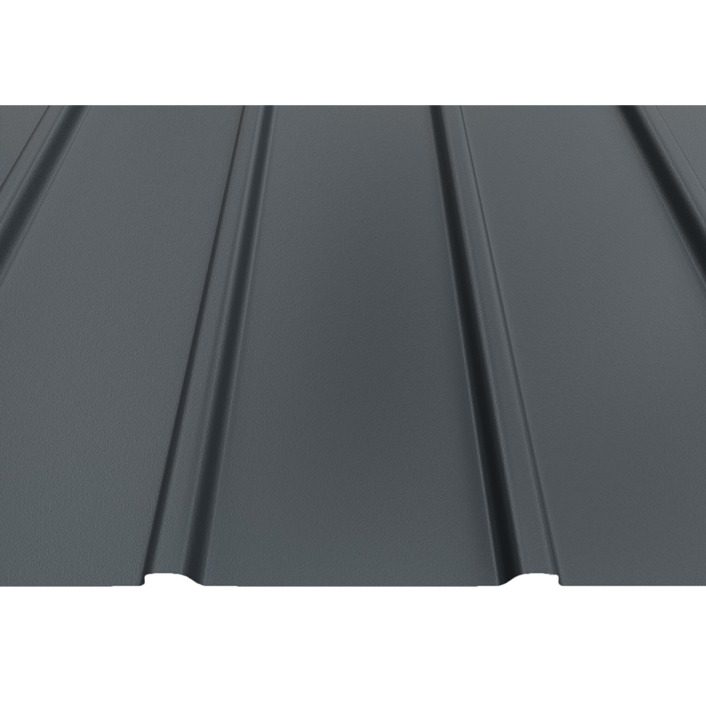 Tabla cutata H12 SMART, 0.4 mm, 1.142 x 2 m, gri, RAL 7016 mat