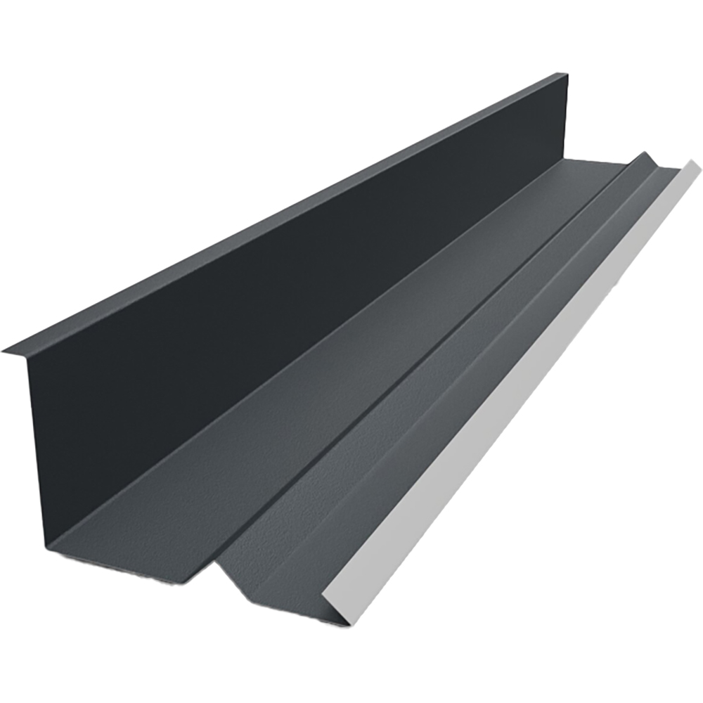 Dolie perete SMART, 200 x 25 cm, grosime 0.4 mm, RAL 7016, gri antracit
