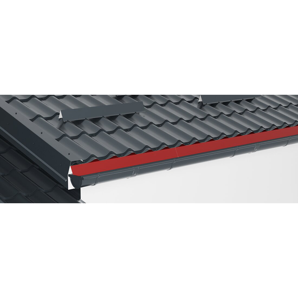 Sort jgheab SMART, lungime 2 m, negru