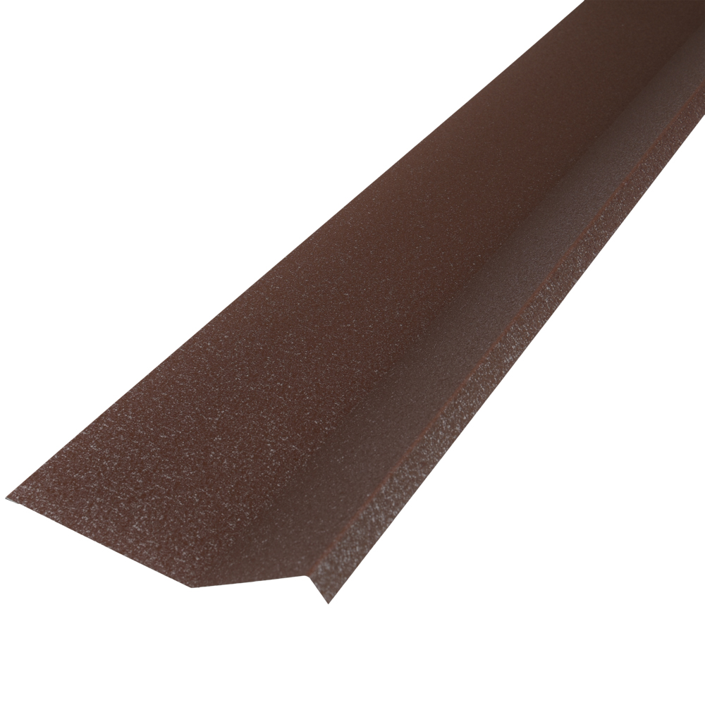 Cornier calcan, RAL structurat 8017, lungime 2 m, grosime 0.5 mm