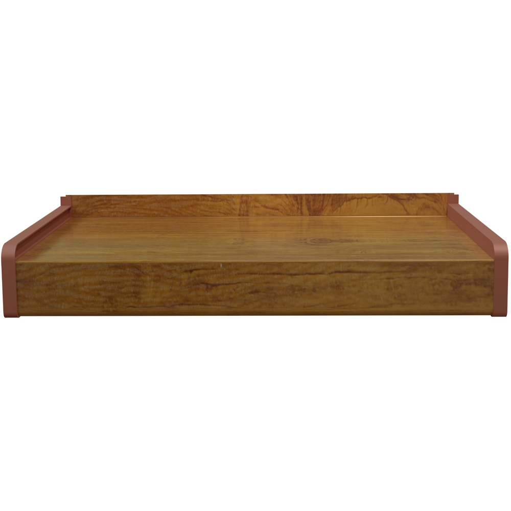 Glaf exterior SMART RAL 8003, aluminiu, 300 x 16.5 cm, maro deschis