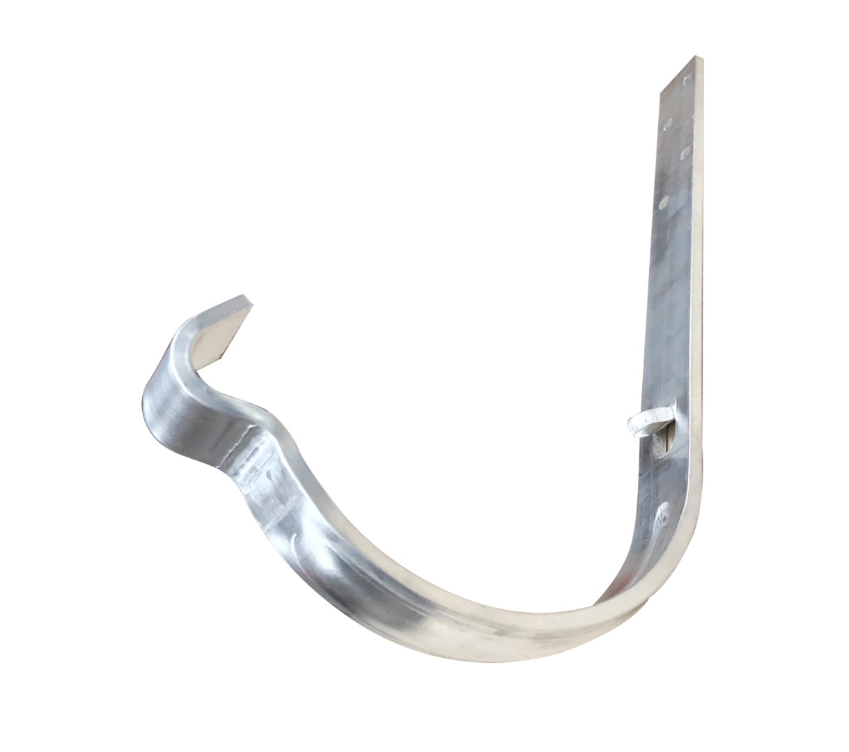 Carlig de jgheab, zinc, lungime 0.16 m, diametru 125 mm