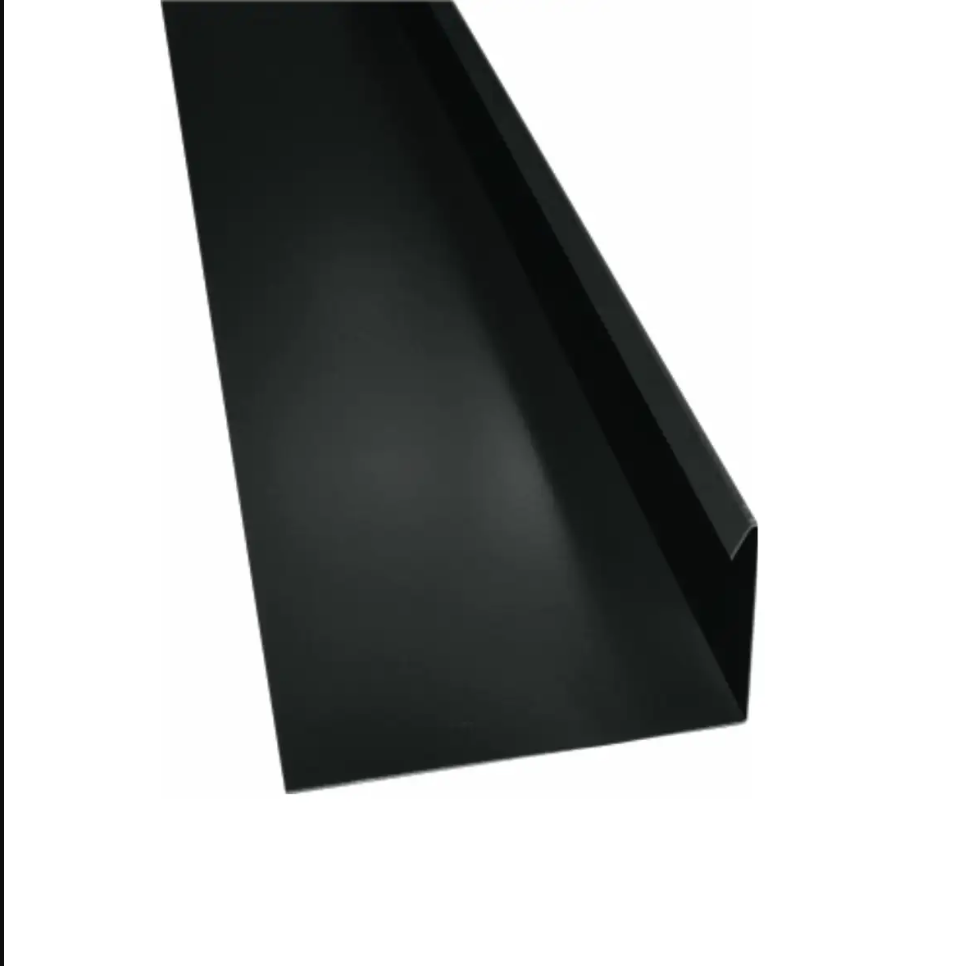 Dolie acoperis RAL 9005, negru, 2 m