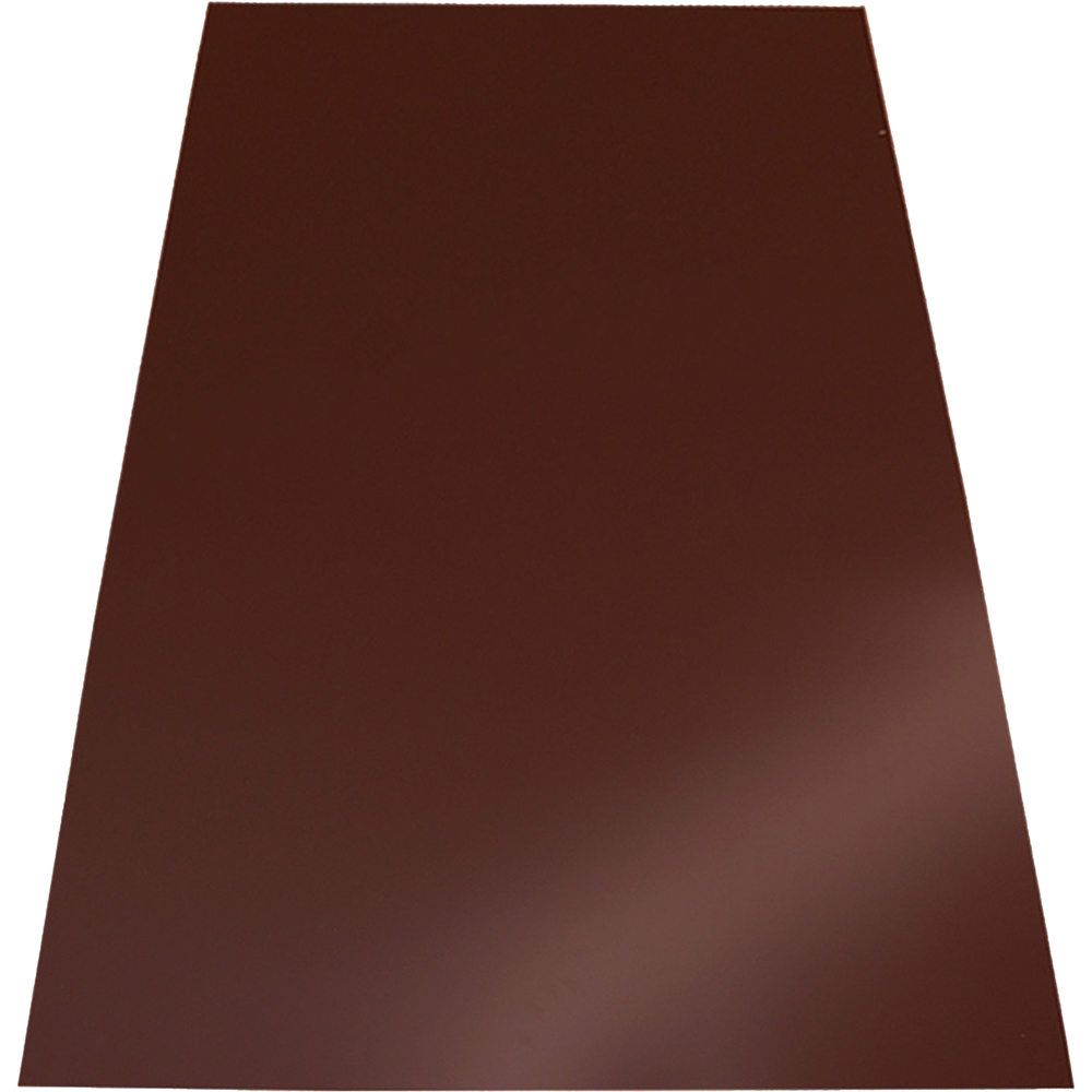 Tabla plana SMART, maro mat (RAL 8017), 0.5 mm, 200 x 125 cm