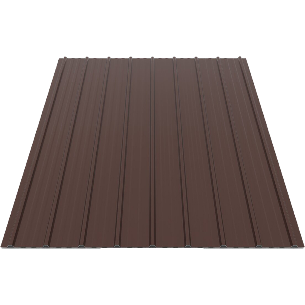 Tabla cutata H10 SMART, 0.25 mm, 2 x 0.915 m, maro, RAL 8017