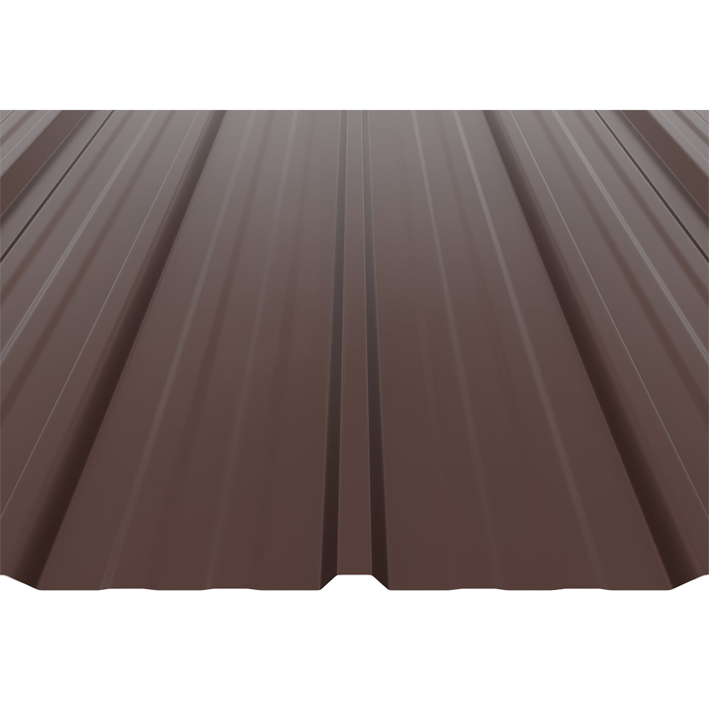 Tabla cutata H10 SMART, 0.3 mm, 2 x 0.915 m, maro, RAL 8017