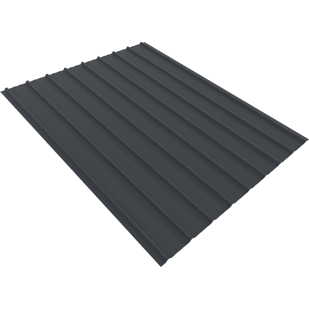 Tabla cutata H10 SMART, 0.3 mm, 0.915 x 2 m, gri, RAL 7016 mat