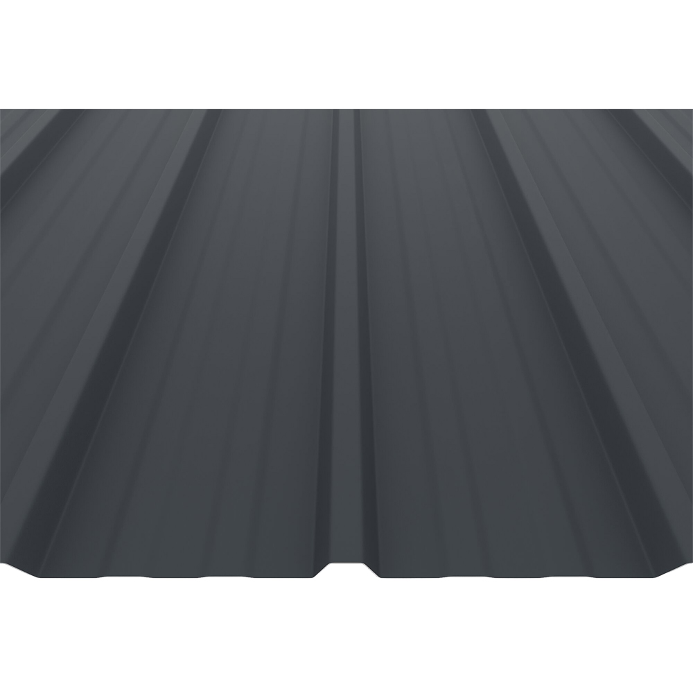 Tabla cutata H10 SMART, 0.3 mm, 0.915 x 2 m, gri, RAL 7016 mat