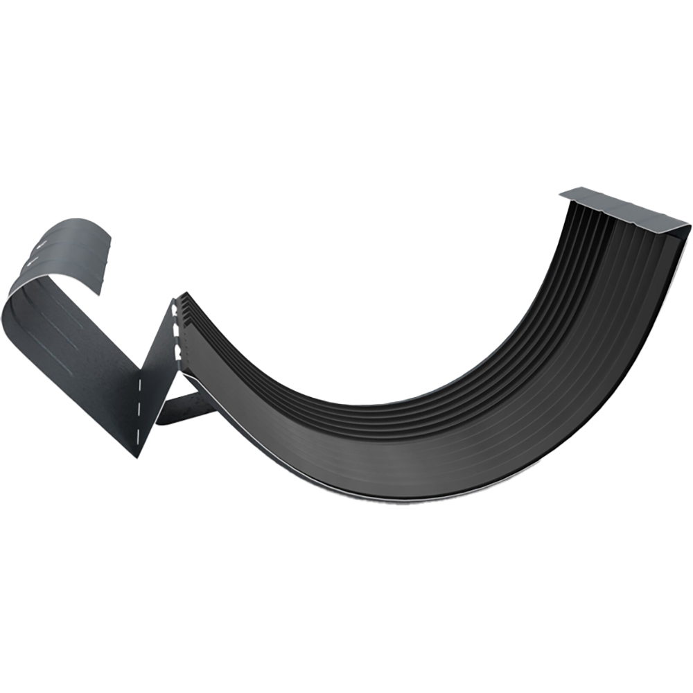 Bratara jgheab SMART, D125 mm, gri antracit