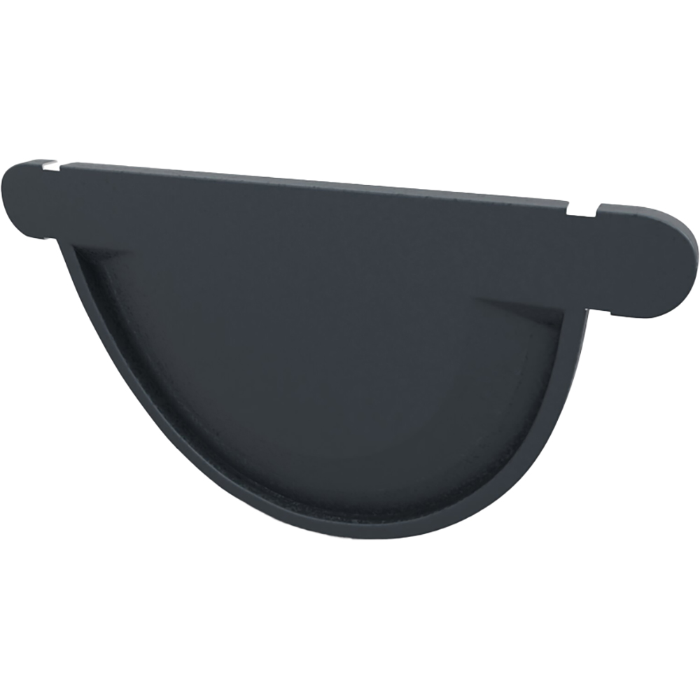 Capac jgheab SMART, D125 mm, gri antracit