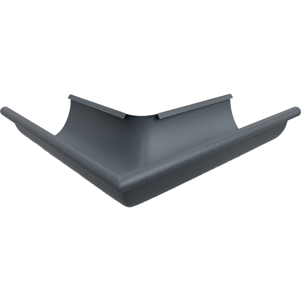 Coltar exterior 90 grade SMART, D125 mm, gri antracit