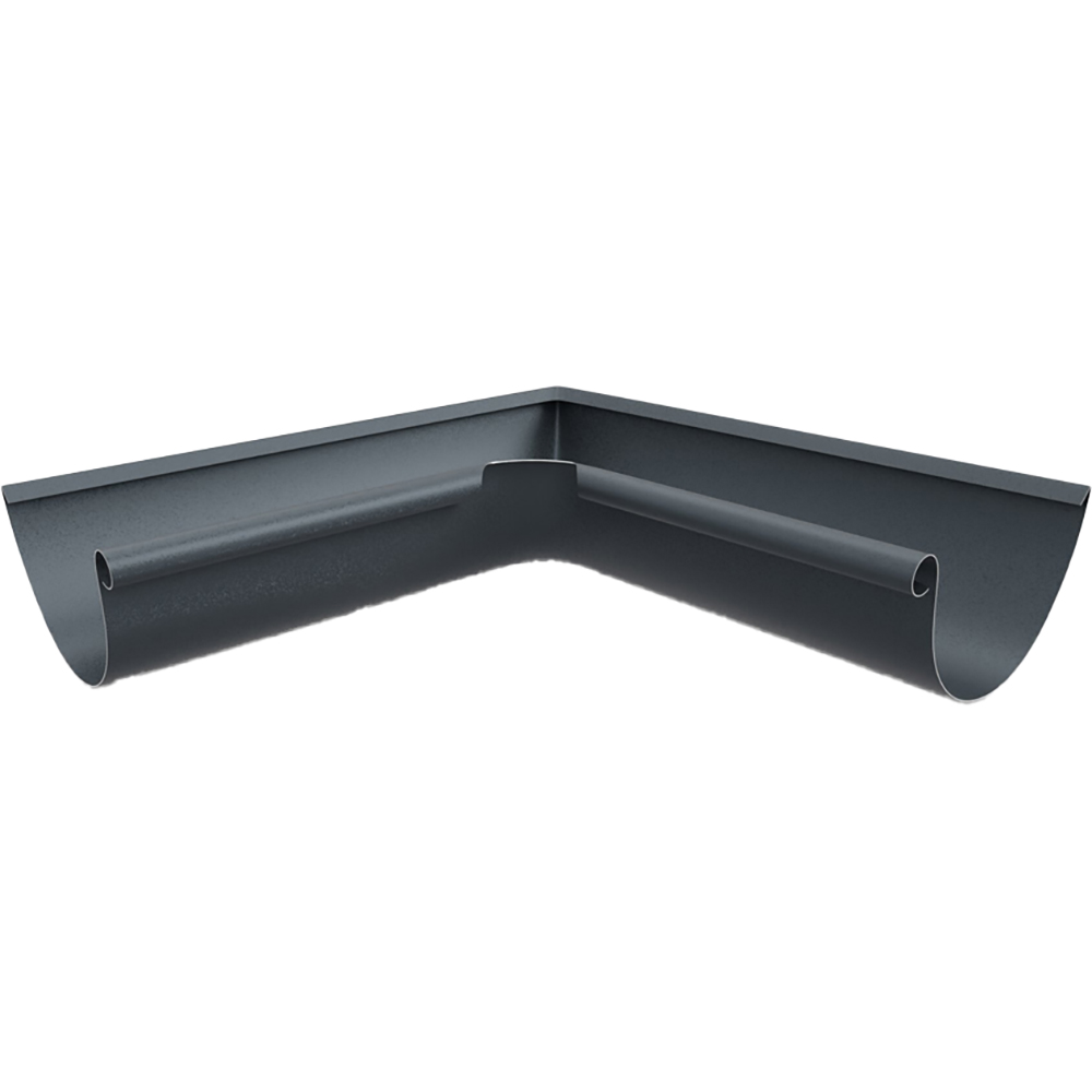 Coltar interior 90 grade SMART, D125 mm, gri antracit