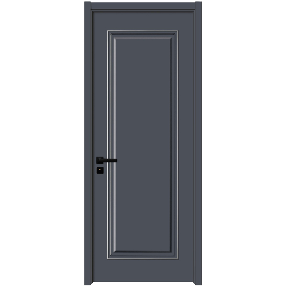 Usa interior KM460, fara geam, reversibila, MDF, 80 x 204 cm, antracit