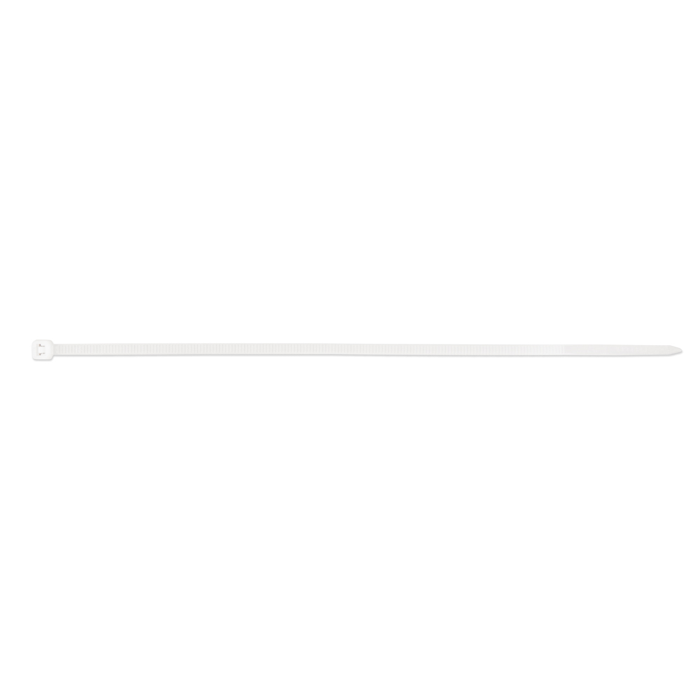 Colier cablu 200 X 3.6 mm, alb, set 100 bucati