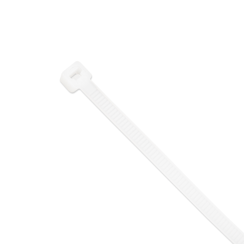 Colier cablu,  300 X 3.6 mm, alb, set
