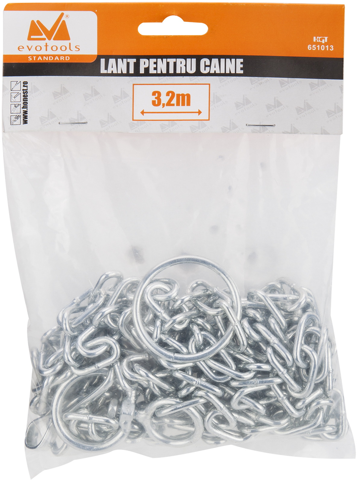 Lant pentru caine, lungime 3.2 m  Evotools