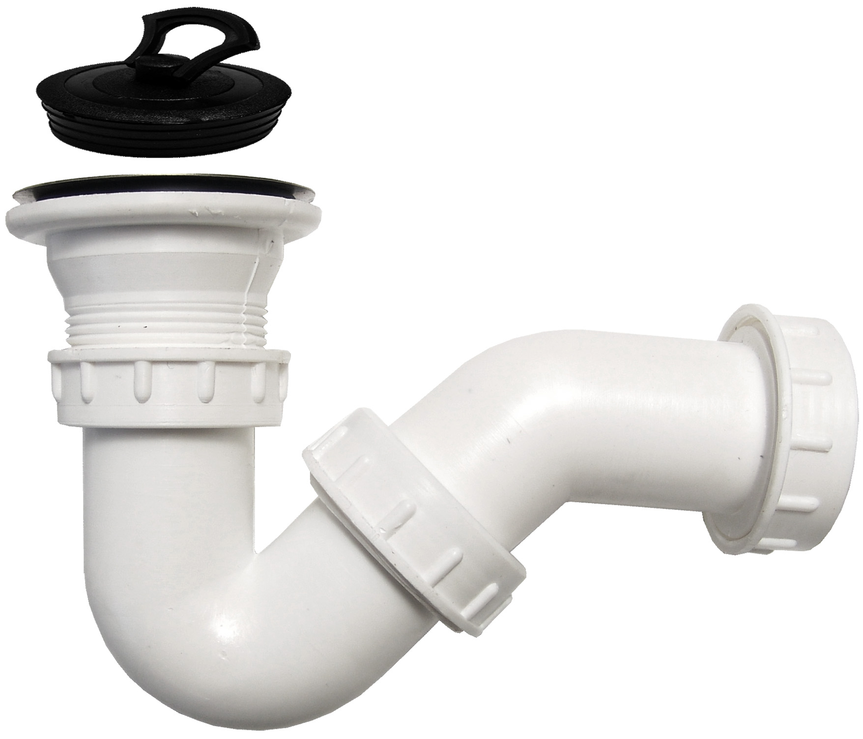 Sifon cada dus cu ventil EVOSANITARY SCD-410-1, plastic, racord 1 1/2"