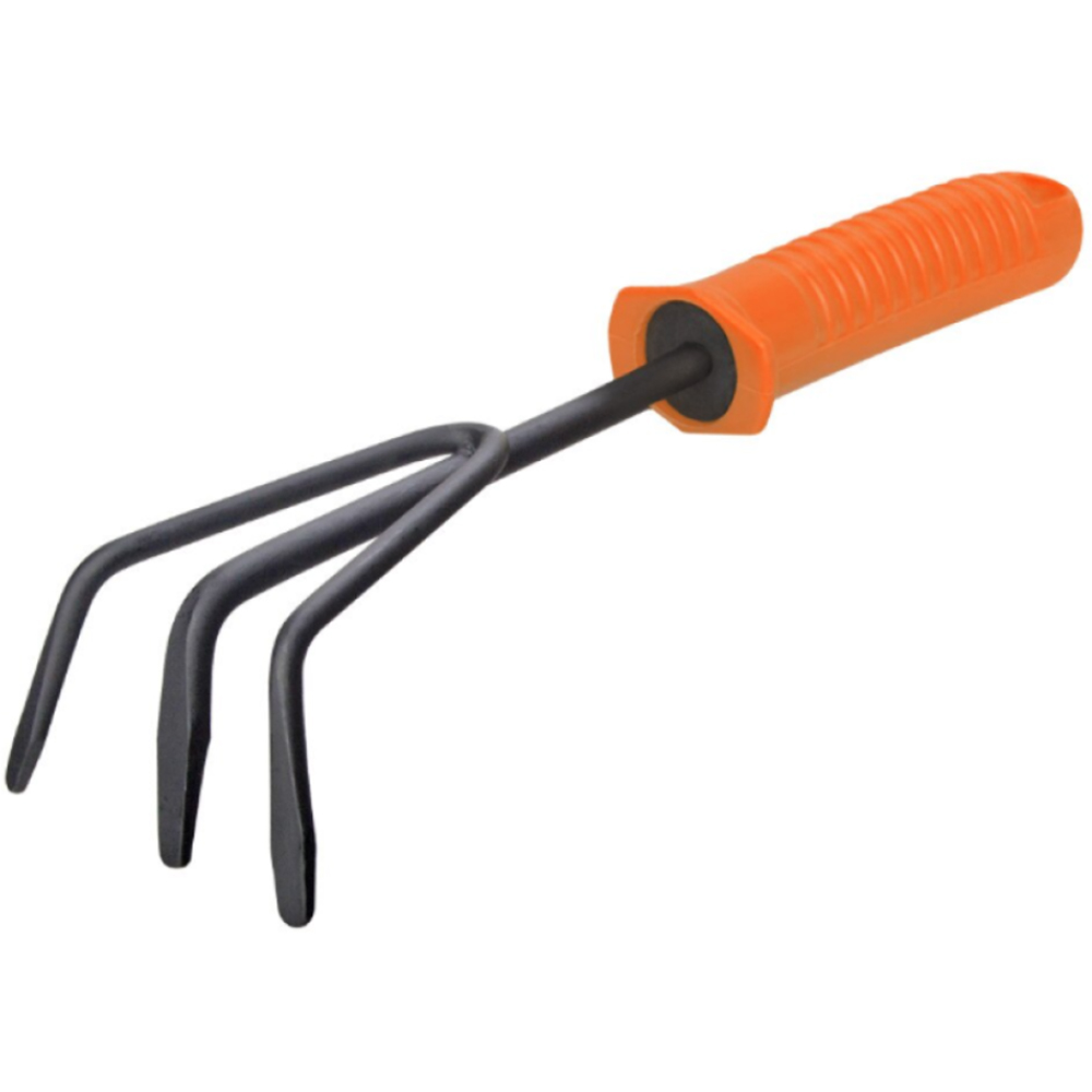 Mini cultivator EVOTOOLS, otel, portocaliu-negru