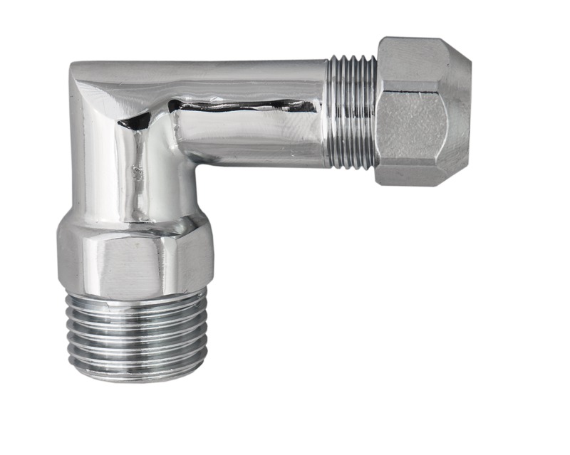 Cot exterior, 10mm x 1/2", metal, argintiu