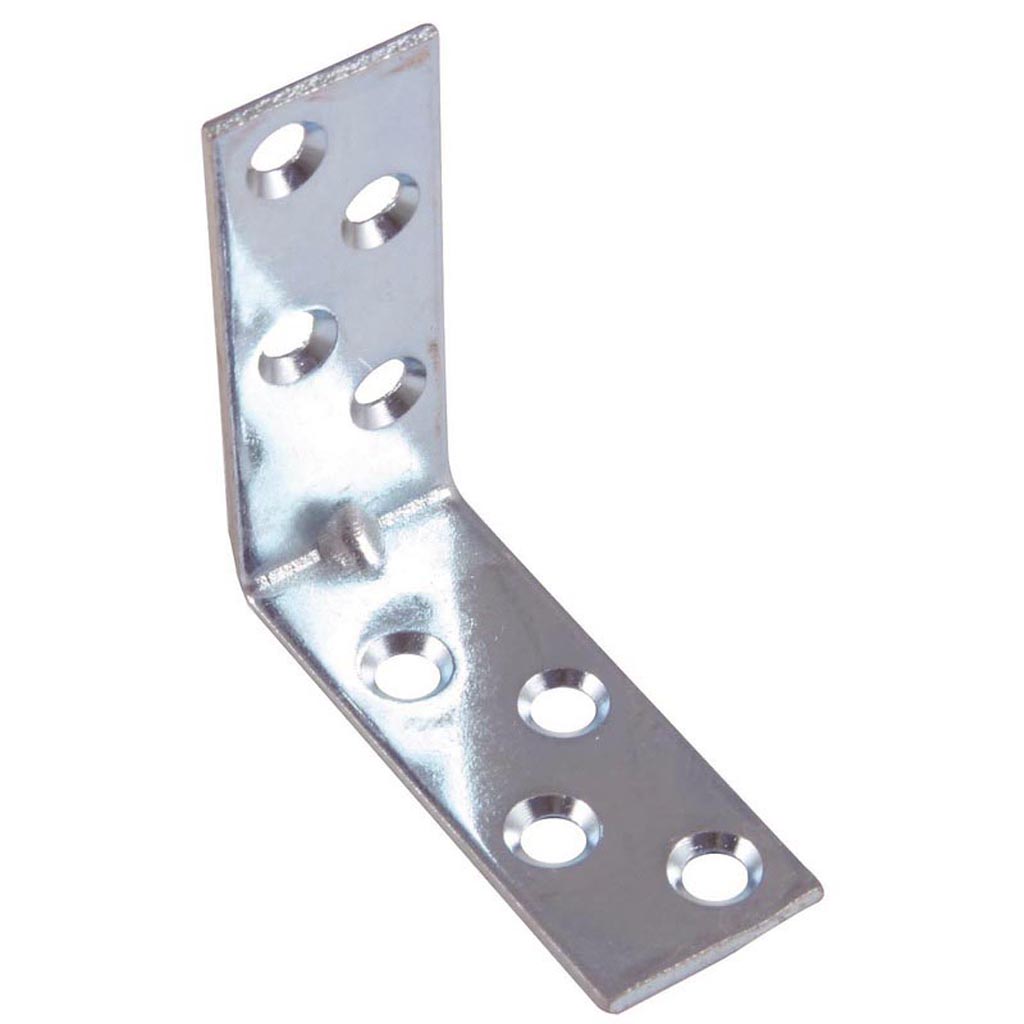 Coltar imbinare tip L SEA, 30 x 30 x 25mm, zincat alb